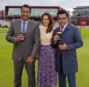 Seema Jaswal Instagram - India v Pakistan is always the showpiece fixture at a @cricketworldcup. Their last World Cup meeting in England four years ago took place at Old Trafford which I remember very well as I had the pleasure of watching the match alongside this legend @sachintendulkar 💫 
Congratulations India on another great victory! 🇮🇳 

@indiancricketteam  #INDvPAK #CWC23 #bharat #cricketworldcup2023 #indiancricketteam #indiancricket