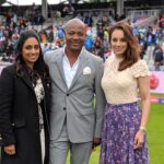 Seema Jaswal Instagram - India v Pakistan is always the showpiece fixture at a @cricketworldcup. Their last World Cup meeting in England four years ago took place at Old Trafford which I remember very well as I had the pleasure of watching the match alongside this legend @sachintendulkar 💫 Congratulations India on another great victory! 🇮🇳 @indiancricketteam #INDvPAK #CWC23 #bharat #cricketworldcup2023 #indiancricketteam #indiancricket