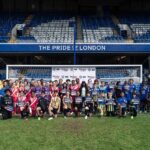 Seema Jaswal Instagram - AD Thrilled to have joined @suresportuk on site at @chelseafc last week to see its #BreakingLimitsProgramme in action. The programme works with NGOs and grassroots initiatives around the world helping disadvantaged young people to break down the barriers holding them back from moving however they want. Sure recognises the power of movement and how important it is that everyone has the ability to move however and whenever they want. It’s part of the reason why I’ve been an ongoing Sure partner, as a sports fan, supporter and now parent, I want to make sure my little girl has every opportunity to partake in movement and sport however she chooses. Sport can teach us so much more than we realise and that transcends to so many other parts of our lives. It’s such a powerful tool for social change and it was an honour see programmes like this one in action. And bonus, I got to catch up with my friend @enialuko and I got some tips from the coaches from @chelseafc for my Sure #BringTheHeat challenge!
