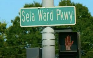 Sela Ward Instagram - It's always exciting to see your name on a street sign in your hometown. Can’t wait to see the revitalization of downtown Meridian.
