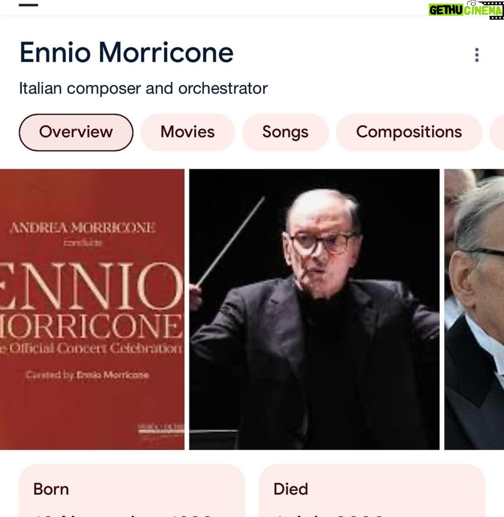 Self Esteem Instagram - I thought Ennio Morricone was Enya’s full name until last week. x