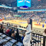 Selin Genç Instagram – Oradaydık efendim 🏀 #gameday #euroleague #anadoluefes vs #realmadrid #pembetopsahada 💗