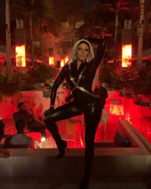 Selita Ebanks Instagram - ⚡️🔥 @palmheightsgc Annual Iconic Halloween party. #X-Men  #Storm