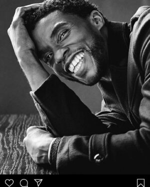Selita Ebanks Instagram - Lost for words 😞 Rest in Power 👑 #chadwickboseman 🙏🏽 #Arealsuperhero #Cancerfuckingsucks