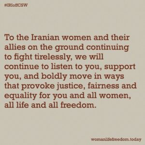 Sepideh Moafi Instagram - The Islamic Republic is no longer serving on the Commission on the Status of Women. ✅ Thank you to all of the tireless human rights organizations, lawyers, advocates, & to every single person who devoted their time & energy to make this a reality. #IRIoffCSW