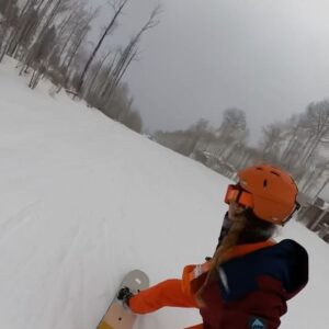 Serena Laurel Instagram - Watch out…if i were snowboarding in a school zone I would definitely get pulled over. #parkcity