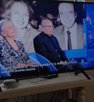 Serpil Tamur Instagram - İtalyan tv kanal 5te bu gün yayınlanan röportajdan bir resim