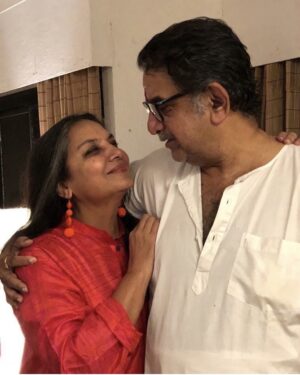 Shabana Azmi Instagram - Salgirah mubarak Babaji. My younger brother , my solid anchor , my dearest friend . Jeete raho khush raho salamat raho sehatmand raho . Bahut saara pyar aur duayein❤️❤️❤️