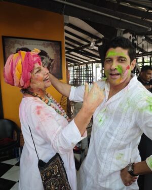 Shabana Azmi Instagram - Holi and JK