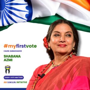 Shabana Azmi Instagram - The right to vote is one of the most important duties of being a citizen! This 2024 Lok Sabha election will see a record number of youth that are eligible to vote. Therefore, I urge all people and especially the youth to get their voter ids and join in the process of celebrating the largest festival of democracy the world has seen! 

I congratulate @iimunofficial on its #Myfirstvote campaign and am happy to do my bit to amplify the need to vote! 

- Shabana Azmi

#myfirstvote #everyvotecounts #elections2024 #iimun