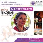 Shabana Azmi Instagram - Always exciting to be with young students