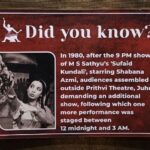 Shabana Azmi Instagram - #IPTA@80 . MS Sathyu’s Sufaid Kundali - #Shabana Azmi’s first performance for IPTA