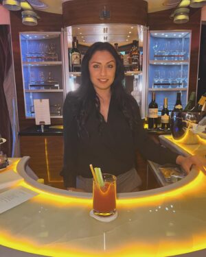 Shafina Shah Instagram - Editing because insta didn’t know this is a non alcoholic drink, is that reason for the risk of this post? #gotawarning 🤷🏻‍♀️

I couldn’t decide on which pic to post so here’s as many as I could ☺️. This was a fun experience at the Business Class Lounge upstairs on the ✈️ with the @emirates crew. Great conversations. ❤️🙏🏽 Thank you 🫶🏽🫶🏽🫶🏽😌

Truly grateful for the people we get to meet along our travels. Alhamdulillah for all the blessings. Trust me life wasn’t always this way and I know it won’t always be. I know it’s nothing if I compare this to someone else who’s “got it better”

There will always be struggle in life. They help us appreciate the good times even more so.
No one’s life is perfect, it’s about choosing to make the most of it all. 

I spent so much time stressing in the past, worried about all sorts.
I’ve learned to let go of that and just be. Be myself, and let life be. We can’t be everywhere, we just have to make choices and decisions and be good with the ones we make. 

It’s always helpful to get the guidance from your creator. Ask to be helped to make the better decision. 
Have a sense of direction and just go with it.
Get clearer on who you are. 

It will be bumpy ride, but it will also get better InshaAllah. 
A reminder let’s not compare where we are now to someone else who’s again “got it better”
Everyone has their timing. ❤️🙏🏽 

The secret is to never give up, always be grateful for where you are (because someone has it worse than you) we are all blessed some way and always have faith, hope Alhamdulillah for everything 🙏🏽❤️x

I know, this was just a post about the virgin Bloody Mary 🍸 …
And then my thoughts came out 🙏🏽 it happens, it’s part of me and I love this part when I get to speak how I am truly feeling in that moment and not having to try to be anything else except me. 
.
.
If you got this far, thank you for reading.  Sending love and positive vibes 🫶🏽🫰🏽
.
.
.
#shafinashah #shafinapatelshah #missmissions #beyourself #emirates #businessclasslounge #businessclassflyer #businessclass #virginmary #bloodymary #tomatojuice🍅 #beautyqueen #dubai #cambodiatravel #motivationalspeaker #bereal #itsmyinstagram