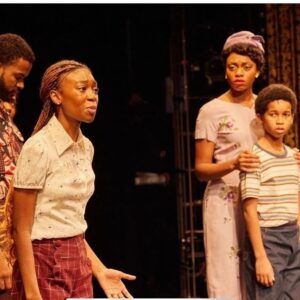 Shahadi Wright Joseph Instagram - Ten rehearsal days and seven shows later...The TAP DANCE KID was as legendary as our director @iamkennyleon envisioned! I'm so honored to play EMMA and to have been a part of re-visiting a story my parents saw on Broadway when they were kids. 
One of the best parts of storytelling for me has been getting to play a daughter or older sibling (which is interesting cause I'm the youngest), and this time was just as special... @asongisinmyheart @joshuahenryofficial Y'ALL ARE THE TRUTH!! I'm so happy to have shared the stage and to have portrayed this family with you!
@thealexanderbello...you have a big Sis for lyfe!
@trevorjackson5 you ate DOWN as a "grown man named DIPSEY"😂
THANK YOU @grimeystepz for the stellar movement that made this staged reading feel like a full scale Broadway production. Thank you to the entire cast and production team that made all of the magic happen!
Thank ya'll for an unforgettable experience.