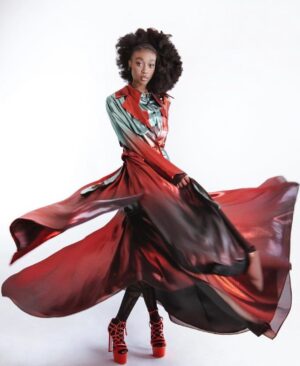 Shahadi Wright Joseph Instagram - Naomi inspired shoot for Photobook Magazine by @petros_koy 🎀

Publication: @photobookmagazine
Fashion Stylist/ Creative Director: @mickeyboooom
@theonly.agency
Stylist Assistant: @therealcarrion
Hair: @cheryltbergamyhair @exclusiveartists
Makeup: @chelseagehr 
@personapr 
@a3artistsagency