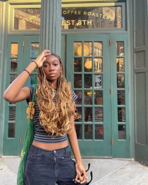 Shahadi Wright Joseph Instagram - nyc core 💅🏾