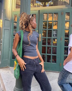 Shahadi Wright Joseph Instagram - nyc core 💅🏾