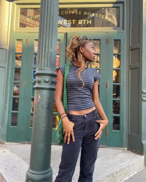 Shahadi Wright Joseph Instagram - nyc core 💅🏾