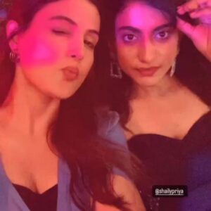 Shaily Priya Instagram - At @msrashmi2002_ 's Birthday eve 🎈 🎂
