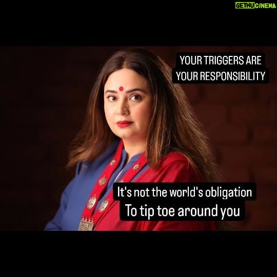 Shalini Kapoor Instagram - "This really triggers me off"....we often use this line but remember your triggers are your responsibility. People will be....what they are....you need to adjust your sail to take your boat forward.....🥰🥰🥰 Take charge of yourself ....think positive and MOVE AHEAD