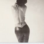 Shalom Harlow Instagram - 🖤🖤AGOLDE with GWEN🖤🖤 Pure pleasure! @guineverevanseenus artful interpretation of the clothes speaks to her years in front of and now behind the camera I trust the delight we had in creating these images translates. It would be an understatement to say we had a blast 💥 Thank you to the @agolde for giving us the opportunity to play freely together And thank you to the stellar team 📸 @guineverevanseenus Styling @alexisasquith Makeup @kuma1206 @streetersagency Hair @hairjordon @susanpricenyc Thank you @julianniznik @imgmodels for bringing it all together so seamlessly. #ecofriendly #ecofashion #ecodesigner #recycledfashion #greenfashion #enviromentallyfriendly