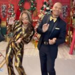 Shamari DeVoe Instagram - Moving into the New Year with my favorite dance partner as we count our most precious blessings... We thank you God for each other, the @DeVoeTwins and all of our family and friends. May you have a loving, peaceful, fulfilling and prosperous 2024! #DeVoeted #MarriageAmbassadors #HappyNewYear • @Married4LifeWalk 👉🏾 April 26-27 2024!