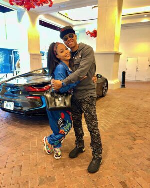 Shamari DeVoe Instagram - Well… no surprise here but #NewEdition been killing it on their Legacy Tour! I ain’t ashamed to say that I’m a fan in the audience (doing the choreography, singing all the lyrics) but the plot twist is I get to take @bigrondevoe home when he gets off stage! 🫶🏽🎶🎤