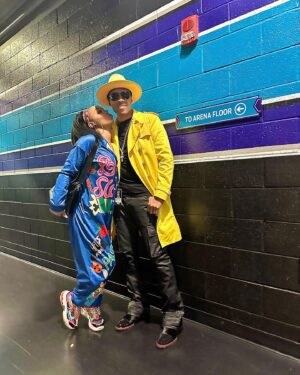 Shamari DeVoe Instagram - Well… no surprise here but #NewEdition been killing it on their Legacy Tour! I ain’t ashamed to say that I’m a fan in the audience (doing the choreography, singing all the lyrics) but the plot twist is I get to take @bigrondevoe home when he gets off stage! 🫶🏽🎶🎤