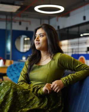 Shamni Mahe Instagram - Series ‘KALAI’ from kanniraasi.

Ft. @aneeqaofficial 

Full sleeve anarkalis always takes me to the early 2k vibes. We planned to carry this look in some screen spaces.Beautifully customised pieces and stitched to perfection. Adding few screen grabs here!!

Kanniraasi streaming on @bsvalue .

Photographer @ajay_ravi___ 
Makeup and hairdo @ishwaryashakthi