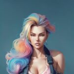 Shanna Moakler Instagram - This was so fun! Ty @officialthombrodeur and @teddimellencamp for sharing! I love the avatars on @lensa.ai app! I hope everyone does it! It's so fun to see...