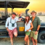 Shannon Elizabeth Instagram - Had the most magical birthday of my life thanks to my other half @conservationguy & our good friend & brother @safarirob at @goldenafricasafaris! After losing my little man a couple of months ago, being in the bush with no reception for days & the most exquisite animals around us is just what the doctor ordered. We started early on the 7th with a helicopter tour over the Okavango Delta. We then landed in the bush for a champagne toast & headed back to our game viewer so we could get packed up & drive into Moremi Game Reserve. We camped at Second Bridge for five incredible nights & fell asleep to lions roaring all around us. We played poker in the middle of the bush pretty much every day & ate the most unbelievable food! Then Simon suprised me with video messages from so many friends who couldn't be with us. Thank you to all of you who sent a video message. It really did mean the world to me & is something I will keep forever & watch often. I love you all! It was a week of suprises, love, laughter, & so many animals. Golden Africa Safaris truly went out of their way to make everything absolutely perfect for me-including the birthday cake made out of elephant dung...delish!! I'll break down moments with photos as I can. But wanted to say thank you to everyone who celebrated with us, whether near or far. And the biggest thank you to my hubby Simon-my partner in crime-my mirror image. There's nothing we love more than adventures & animals. This trip couldn't have more of both if we tried. May we have so many more adventures together & may every single day be a new adventure we get to experience together. I love you. ♥️ #botswana #okovangodelta #goldenafricasafaris #moremi #shannonelizabeth