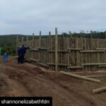 Shannon Elizabeth Instagram - #Repost @shannonelizabethfdn ・・・ @munutherhino's new boma at the sanctuary is being built! He's going to love this space. There will be fresh water & lucerne daily & much more space for him to roam during the day & eat live vegetation! This will be his safe place to come back to at night or when it's hot out & he wants to be in a cooler area. I can't wait! #munutherhino #shannonelizabethfdn #blackrhino #rhino #sanctuary #endangeredspecies