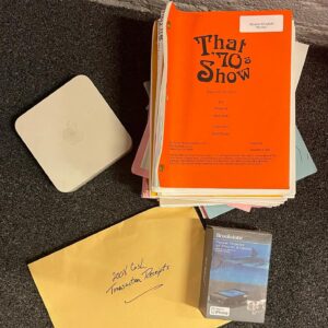 Shannon Elizabeth Instagram - Ok, so I have a storage unit filled with memorabilia & clearly some very outdated crap I'm trying to clean out. Of these four things, which is the one you think I should keep? The rest need to go in the trash... 

I'm not very good at this as @tamsenfadal would attest to. 🙄

#storage #memorabilia #crap