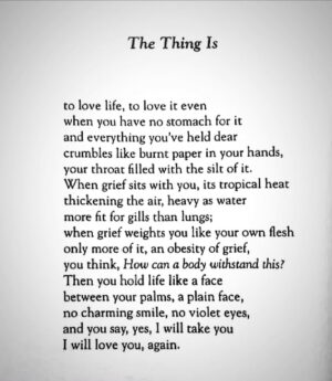 Shannyn Sossamon Instagram - For everyone living now 

The Thing Is by Ellen Bass

#repost @secretchords_apoemfortheday