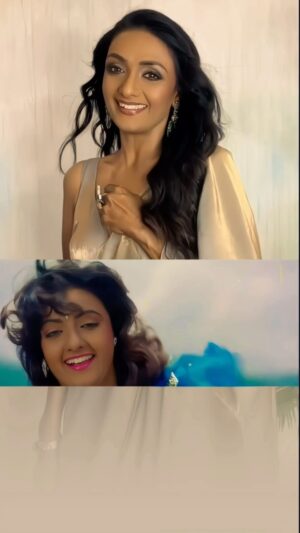 Shanti Priya Instagram - “Lost in the timeless rhythm of ‘Chori Chori Dil Tera Churayenge’ – where melody meets nostalgia.”@PHOOL AUR ANGAAR 

shanthipriya Mithun chakraborty Kumar Sanu  Sujata Goswami 

#reelsinstagram #reelsvideo #reelitfeelit #viral #viralvideo #trending #explorepage #exploremore