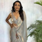 Shanti Priya Instagram - Twirling into the weekend in this gorgeous saree 🧿 Outfit:-@swtantraofficial Makeup & styled by yours truly @shanthipriya333 Hair by @amuthevar shanthipriya #saree #mumbai #instapost #trending #fyp #shanthipriya #ootd #event #post