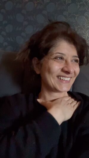 Shappi Khorsandi Instagram - Part 2 of Vivie's reaction to witnessing her mum being called a 'p*ki'. She has no time for my wokeness 🤣 but in time, when she processes, she will. It's important to remember when people have racist abuse ready to go like this, when they are in a rage at a delivery driver, they are the obes who have broken down, are filled with shame and hate. 
#racist
#oldschool #racism