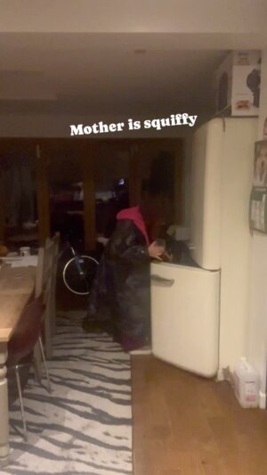Shappi Khorsandi Instagram - What a lovely evening in the company of superb people and my haunted fridge #nightcap sorry @smeg_uk
#partyseason #christmasparty