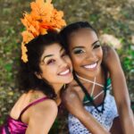 Sharam Diniz Instagram - Ninguém segura Naamá e Makeda no carnaval! 🎉🤸🏻‍♀️❤️ #naamaekeda