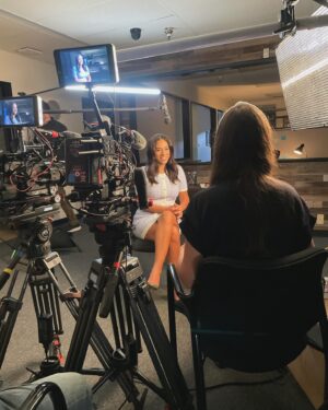 Sharon Carpenter Instagram - A 5-hour nonstop interview may be a record for me. Didn’t know I had it in me.🤩