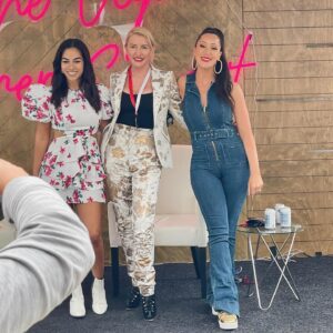 Sharon Carpenter Instagram - United with my fellow vegans today - some incredible humans working to make this world a better place. Moderated the keynote convo with the hugely inspiring @heathermillsofficial, hung with my bestie / rep @fionabloom and partied to @redfoo. Thanks @jennystojkovic for another incredible @veganwomensummit. 💚