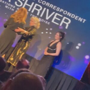 Sharon Carpenter Instagram - Such an honor to present (especially alongside the lovely @iamsarahgrafferty) at this year’s #gracieawards as well as host the after-show again. We were in a room filled with legends including #carolburnett #phyliciarashad #janefonda - and trailblazers such as #mariashriver and #kristenwiig. So many special and inspiring moments. Thank you @allwomeninmedia @vicangelobulluck @fionabloom ✨