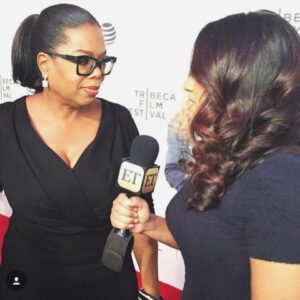 Sharon Carpenter Instagram - Happy #internationalwomensday everyone. So thankful for these incredibly inspiring ladies and many more who I’ve met along the way. The #MerylStreep hug and the #Oprah exclusive were highlights. Scroll to the last slide for a special surprise.❤️