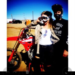 Sharon Case Instagram - 🏍🌬 @mgrossman18 #Arizona