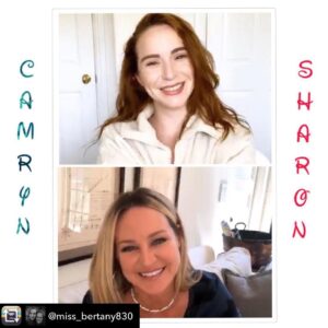 Sharon Case Instagram - If you didn’t see the Instagram live chat today with me and Camryn...go to her Instagram account to view it. @camryngrimes 💃&💃 #workfromhome #girltalkshow #YR #instagramlive