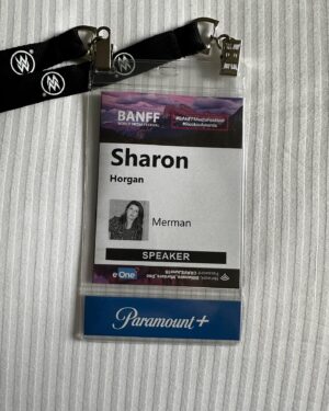 Sharon Horgan Instagram - I went to Banff. It’s beautiful. And the creatives honoured there were inspiring.  And Craig Robinson was very funny.  We stayed at the overlook hotel and I got lost a lot.  I was trying to take photos of my outfit to tag the relevant lenders and was failing until @bobby happened to come along and save me. The last pic is how I was faring photographing my shoes before he rocked up 

@emiliawickstead 
@anyahindmarch 
@gabrielahearst 
@ginashoesofficial 
@racheldavisfashionstylist