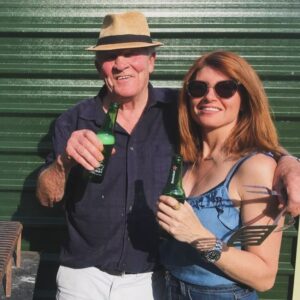 Sharon Horgan Instagram - I haven’t posted for a while.  My darling dad died at Christmas and I hadn’t - and still haven’t - learned how to talk about it or even how to accept condolences properly.  But I was at the IFTAs at the weekend and it was my first one without him and lots of people talked to me about having met my dad and what a gorgeous man he was. And he really was. Such a dude. I was so proud of him and how he could talk to anyone.  I remember him bending Brian Gleeson’s ear last IFTAS about how characterfully he ate an egg and onion sandwich in Bad Sisters. He was my biggest cheerleader but also the best at levelling it all and reminding you not to get ahead of yourself that none of it matters. He loved nothing more than tickling a grandchild or having a pint in the sun.  And he really rocked a hat.
I miss him terribly. 
Sending love to anyone who’s lost someone they love be recently or not so recently. Life is hard but it does go on. 
So. Back to posting photos, thanking people for dresses and what not and plugging my wares. Think he’d be happy with that.