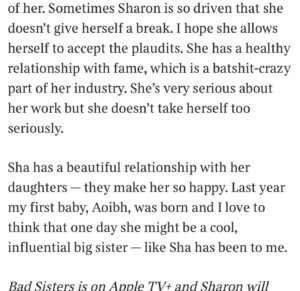 Sharon Horgan Instagram - Me and my little brother Mark @younghorgan spoke to the @thetimes about how much we hate each other.  Best to read the link in bio as I seem to have done a really shitty job of attaching the article

Photographs by the brill @anbatch