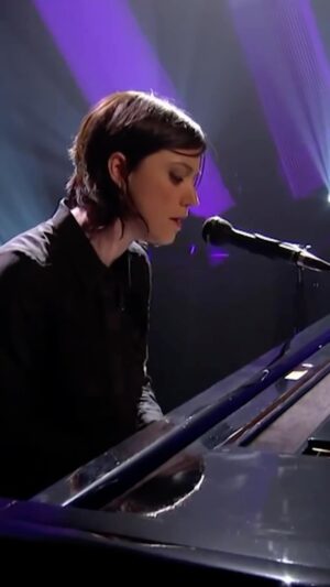 Sharon Van Etten Instagram - throwback to Later with Jools Holland 2014, during the Are We There era. So many fond memories from live shows back then…. so nostalgic to revisit that point in time. Now I’m in my 40’s… hard to believe. What to look forward to in your 40s ??? sign up to my elist at the link in bio and stories if you’re interested in hearing my more complete thoughts :)

And, Are We There 10 year anniversary merch is available at Shazza’s now, including restocked vinyl with signed art cards. Link in bio and stories.