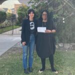 Sharon Van Etten Instagram - I want to thank all of our fans for helping support The Wild Hearts Tour and @plus1org for teaming up with @angelolsenmusic, @julienrbaker, and me to raise awareness and money for A New Way of Life. I was fortunate to hand deliver the check to Susan Burton herself before I left for my tour to Australia and she was even more radiant and inspiring than I could have ever imagined. Thank you for giving so much time and love to such an important cause. I believe deeply in this organization and I will continue to help support and raise awareness surrounding all the important work that is done surrounding A New Way of Life.   I wish I could go to their annual gala tonight, but I am on tour.  I wanted to share a little something to show the love. Please consider donating if you can and help formerly incarcerated women find a safe place to live, heal, and connect with family and get the support they need to start again.